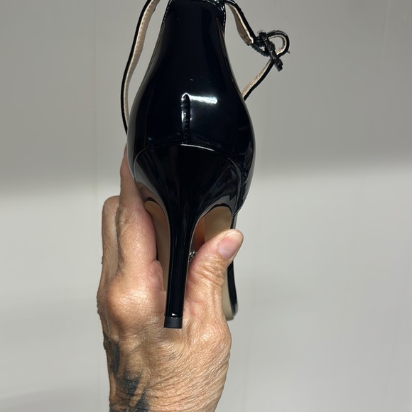 Sam Edelman Black Heels with Ankle Straps - Picture 3 of 14